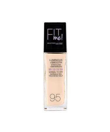 Maybelline New York Make Up Fit Me! Foundation with SPF18 For flawless skin All skin types No. 95 Fair Porcelain 30 ml - Buy Online on GoSupps.com
