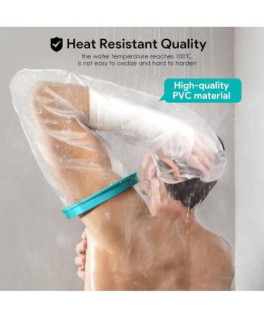 Buy Doact Waterproof Shower Foot Plaster Protection - 11/28cm Leg Protectors for Adults - Buy Online on GoSupps.com