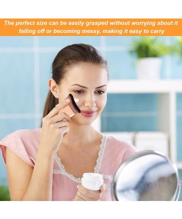 Tanning Brush 1 Piece Self-Tanning Brush Flat Tanning Brush with Synthetic Fibre Foundation Brush Self-Tanning Brush for Self-Tanner Make-Up Liquid Foundation and More - Buy Online on GoSupps.com