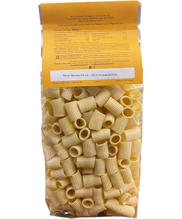 Borgo Pace bronze-extruded pasta 100% Italian durum wheat semolina half-sleeves 500g - Buy Online on GoSupps.com