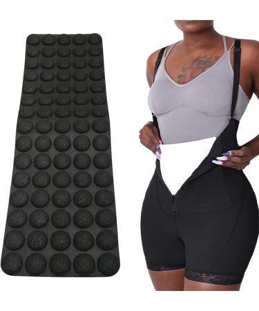 Lipo Foam Boards for Recovery | Comfortable 49x16cm Abdominal Compression | Prevent Skin Marks & Folds - Black - Buy Online on GoSupps.com