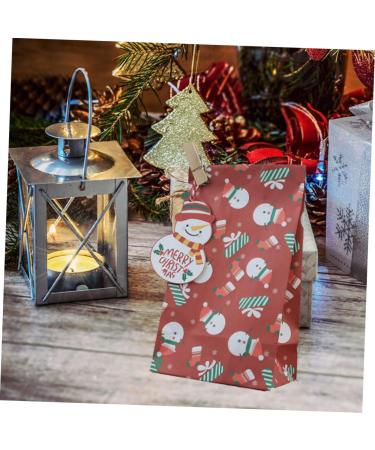 OUNONA 4 Sets Paper DIY Advent Calendar Bags Candy Pockets Kraft Bags Candy Bags - Buy Online on GoSupps.com