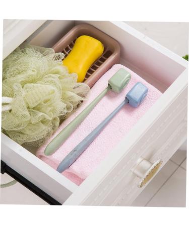 FRCOLOR 36 Pieces Dustproof Toothbrush Caps - Toothbrush Protector & Cover Holder for Travel | International Shipping Available - Buy Online on GoSupps.com
