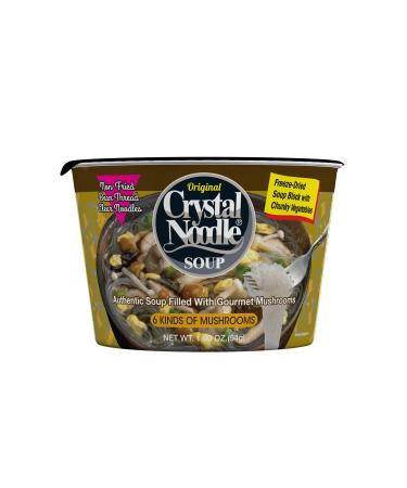 Crystal Noodle Soup, 6 Kinds of Mushrooms, 1.9 Ounce (Pack of 6)
