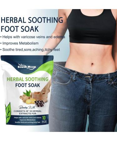 Oveallgo Pro Herbal Detox Foot Soak Beads Herbal Detox & Sh_aping Foot Soak Beads Natural Detoxingherbs Cleansing Foot Soak Beads Body Detox Foot Soak Beads Relieve Foot Pressure (1 Pack) - Buy Online on GoSupps.com