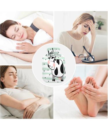 Buy MOO COW Hot Water Bottle with Cover | Relief for Hands Feet & Neck Pain | Perfect Gift for Kids & Women - Buy Online on GoSupps.com