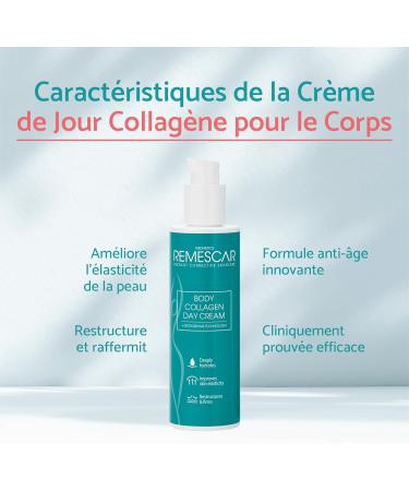 Remescar Remescar Collagen Body Cream 200ml - Deeply hydrates improves elasticity restructures and firms - Hyaluronic Acid & Microbiome Technology - Buy Online on GoSupps.com