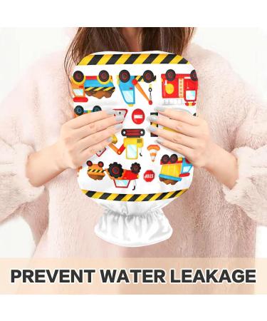 Durable 1L Heat Bottle for Pain Relief | Warm-Up Bag for Hands Feet Shoulders & Neck - Colorful Car Patterns - Buy Online on GoSupps.com