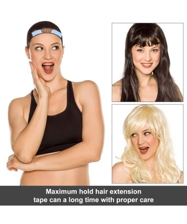 Buy 5 Sheets Double-Sided Extension Tape for Lace Wigs - No Trace Strong Adhesive USA Delivery - Buy Online on GoSupps.com