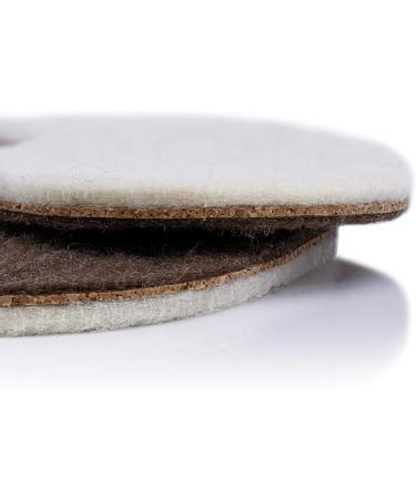 PEDAG Keep Warm Wool Insoles - Handmade in Germany | Sweat-Wicking Top Layer | Insulating Cork Core | Trim to Fit | Women US 9 Men US 6 / EU 39 - Felt Sole for Adults - Buy Online on GoSupps.com