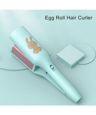 Wavy Curling Iron Wand 32mm Egg Roll Hair Curler 5 Gears for Home for Girls (US Plug) - Buy Online on GoSupps.com