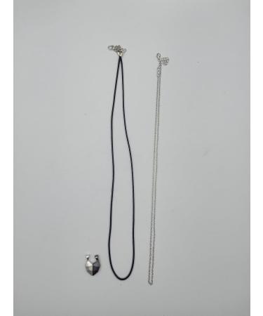 Xinlon Magnetic Couple Necklaces - Matching Cardiac Puzzle Chains for Friends & Couples | Perfect Gift for Husband Wife & Best Friends - Buy Online on GoSupps.com