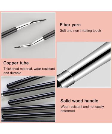 SWYSGS Eyeliner Brush Set 8 Pieces Eyeliner Brush Set Precision Gel Eyeliner Brushes Angled Flat Ultra Thin Bent Eyeliner Brushes Fine Point Eyeliner Brushes for Precise Makeup and Eyebrow - Buy Online on GoSupps.com