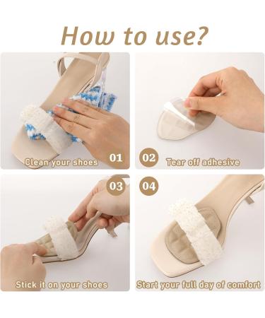 6 Pairs Metatarsal Pads for Women | Anti-Slip Ball of Foot Cushions for Pain Relief & Bunion Support - Buy Online on GoSupps.com