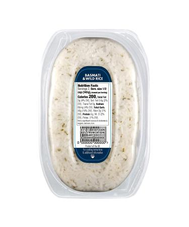 Veetee Basmati and Wild Rice Microwavable Meals - Gluten-Free Precooked Rice - 10.6oz (Pack of 6) - Buy Online on GoSupps.com