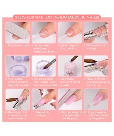 Aikker Dip Powder Nail Colors Set - 32 Glitter Nude Red Pink Yellow Green Shades | 2 in 1 Acrylic Dipping Powder Kit for Nail Art - Perfect for Beginners & Professionals | AK26 - Buy Online on GoSupps.com