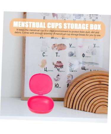 Gleavi Silicone Cover - 10-Piece Storage Box & Cup Holder for Menstrual Cups Pacifiers & Period Discs - Durable Silicone Containers - Buy Online on GoSupps.com