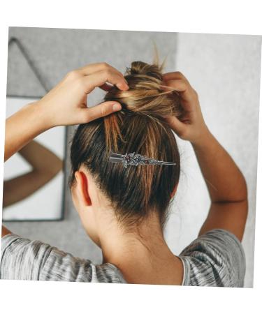 Mikinona Hair Barrettes for Women Fine Hair Decorative Hair Clip Sparkly Hair Clips Alligator Sectioning Clips Rhinestone Hair Barrettes Hair Bling Alligator Barrettes Hair Grips Crystal - Buy Online on GoSupps.com