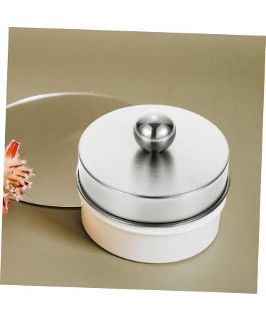 Alipis Medium Pumps Head - Stainless Steel & Acrylic Storage Containers for Bathroom Organization - Set of 2 7.5x7.5x2.5cm - Durable Germ-Free Lotion Dispenser - Buy Online on GoSupps.com