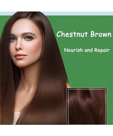 Brimles Shampoo Brimless Herbal Shampoo Plant Bubble Hair Dye Shampoo Natural Herbal Extract for Women Men Color Dye (Brown Black) - Buy Online on GoSupps.com