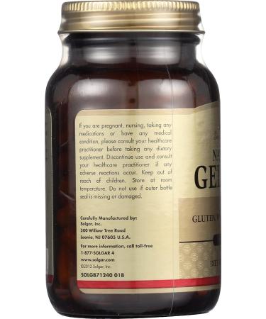 Solgar Gelatin 1680mg Capsules - Supports Bone Joint & Skin Health - Gluten Free Dairy Free - 100 Count - Buy Online on GoSupps.com