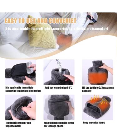 Buy Goomp 2-in-1 Electric-Free Foot Warmer Hot Water Bottle & Heating Mat for Women Winter Comfort - Buy Online on GoSupps.com