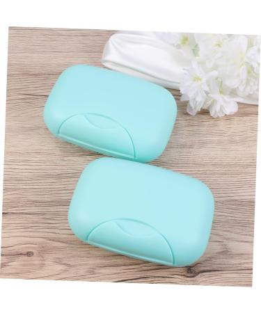 Ciieeo 6 Pcs Soap Dish Soap Holder Soap Case Black Square Soap Case Drain Soap Case for Shower Kitchen Soap Portable Soap Rack Soap Case Metal Soap Basket Travel Take a Bath Soap Box - Buy Online on GoSupps.com