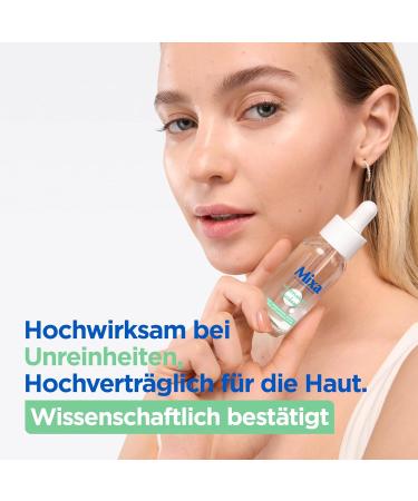  Mixa Mixa Anti-Impurity Serum for Sensitive and Acne Prone Skin with Salicylic Acid Squalane and Niacinamide Suitable for Face and Neck Hypoallergenic 30ml - Buy Online on GoSupps.com