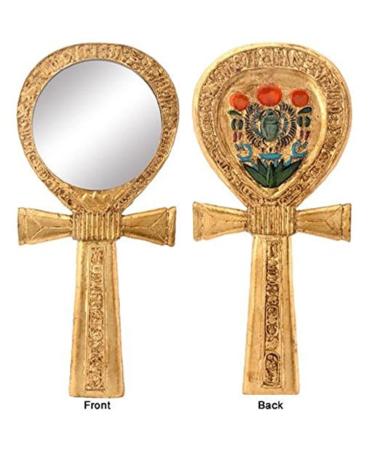 SUMMIT COLLECTION Ankh Egyptian Mirror Collectible Egypt God Religious Symbol Figurine