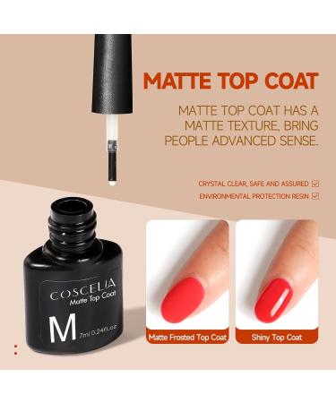 COSCELIA 3 Colors Dipping Powder Kit - Base & Top Coat Matte Top Coat Activator | Perfect Manicure Set for Nail Lovers - Shop Now! - Buy Online on GoSupps.com