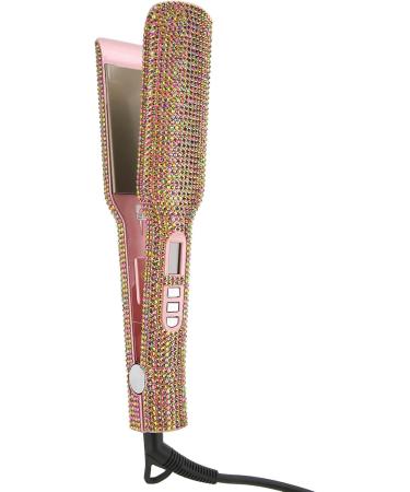 2 in 1 Hair Straightener & Curler - Fast Heating Adjustable Temperature Multi Level Heater - US Plug - Buy Online on GoSupps.com