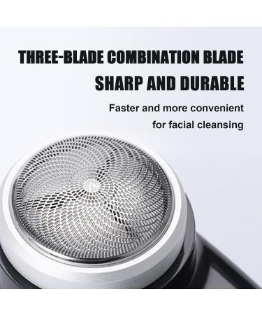 Buy 2024 Mini Electric Shaver for Men | Portable USB Razor with LCD Screen | Ideal for Home Travel & Car - Buy Online on GoSupps.com