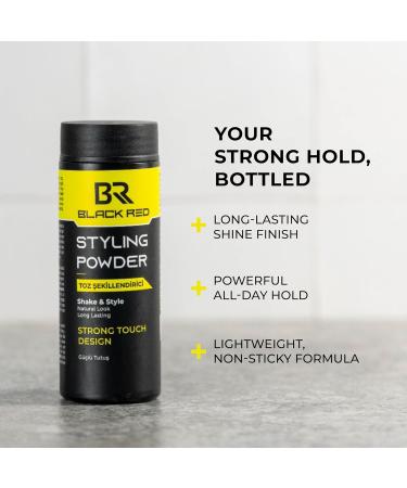 Dora Kozmetik black red Texturizing Hair Styling Powder 20 gr Strong Touch Design Strong touch with our special formula for men and women - Buy Online on GoSupps.com