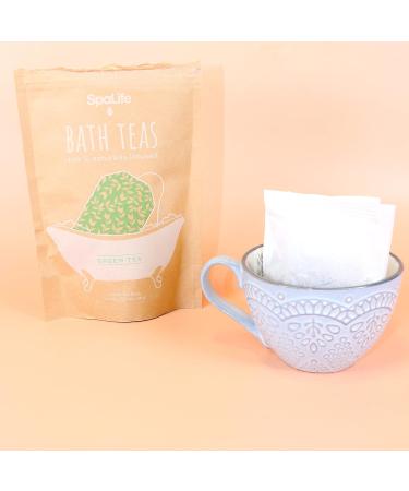 SpaLife Green Tea Infused Bath Tea - 6 Count - Buy Online on GoSupps.com