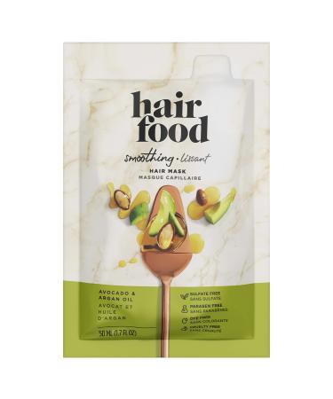Hair Food Smoothing Avocado & Argan Hair Mask 1.7oz  1.7 Oz - Buy Online on GoSupps.com