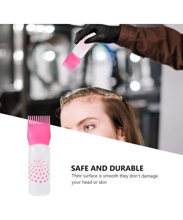 PartyKindom 3 Pack Root Comb Applicator Bottle - Hair Dye Color Brush for Salon Store - Buy Online on GoSupps.com
