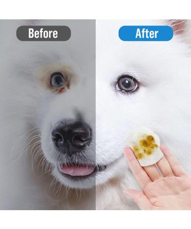 Dog Eye Wipes 120 Count - Gentle Dog Eye Cleaner Wipes Tear Stain Remover for White Dogs - Pet Eye Cleaning Wipes for Dogs Cats Puppy - Dog Eye Wipes for Discharge and Crust - Buy Online on GoSupps.com