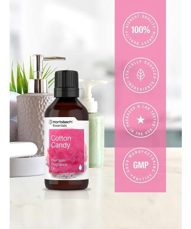 Cotton Candy Fragrance Oil - 1 fl oz (30ml) - Premium Grade for Diffusers, Candle and Soap Making - Horbaach - Buy Online on GoSupps.com