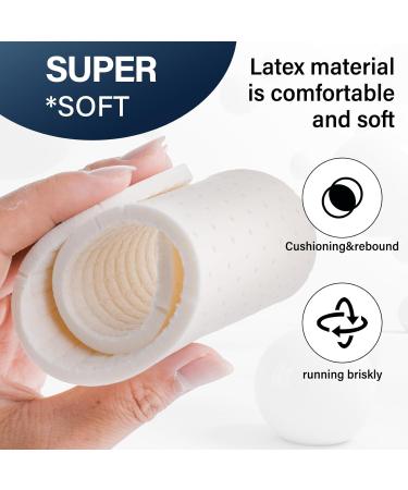 Shop 1 Pair of Latex Shoe Insoles - Cushioned Inserts for Men & Women | Shock Absorption Liner for Sneakers & Work Boots | Comfortable Cropable 28cm (Size 44-45 - Buy Online on GoSupps.com