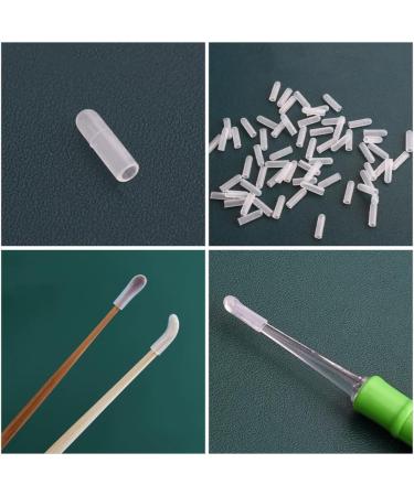 LRXIYODE 30Pcs Silicone Ear Scoop Covers Reusable Earwax Removal Sleeves Soft Ear Cleaning Tool Replacement for Adults - Buy Online on GoSupps.com