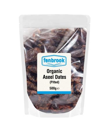 Organic Aseel Dates (Pitted) 500g | Certified Organic by Fenbrook Organic