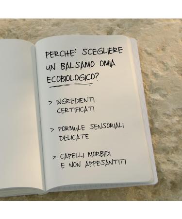  Omia Omia Eco Bio Hair Balm with Aloe Vera from Salento for Normal Hair Moisturizing and Balancing Conditioner for Frequent Washing Silicon i and SLES Free 3 Bottles of 180 ml - Buy Online on GoSupps.com