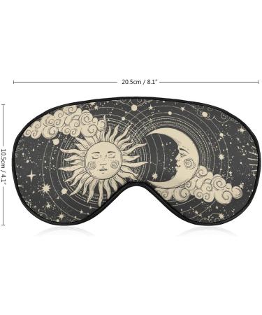 Cute Celestial Alchemy Sleep Mask - Heavenly Soft Blindfold for Zero Eye Pressure - Adjustable Strap for Travel - 1 Count - Buy Online on GoSupps.com