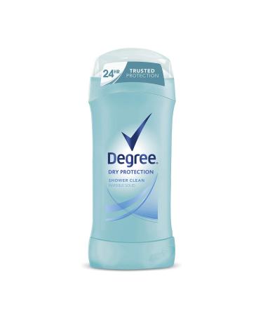 Degree Antiperspirant Deodorant 24 Hour Dry Protection Shower Clean Deodorant for Women 2.6 oz Shower Clean 2.60 Ounce (Pack of 1)