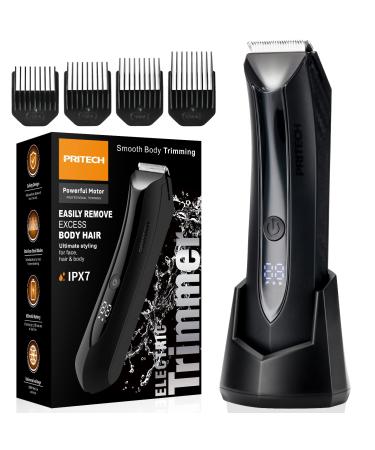 Body Hair Trimmer for Men Pubic Hair Trimmer - Wet/Dry Ball Trimmer with Ceramic Blade  Rechargeable Body Groomer for Men with Standing Recharge Dock  Cordless Groin Hair Trimmer for Men Manscaping - Buy Online on GoSupps.com