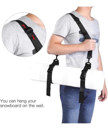 Shoulder Strap Snowboard Carry for Ski, Snowboard, Skateboard & Yoga Mat - Buy Online on GoSupps.com