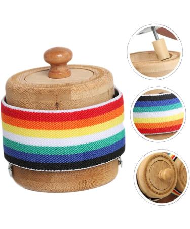 HOMSFOU 3pcs Moxibustion Box Set - Metal & Bamboo Heat Tanks for Foot Treatment | Moxa Holder & Cone Burner in Various Colors - Buy Online on GoSupps.com