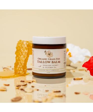 Eavara Beef Tallow for Face Moisturizer with Manuka Honey & Pure Essential Oils Organic Face & Body Balm Natural Skincare with Jojoba Sweet Almond Tamanu & Baobab Oils Made in USA 4oz - Buy Online on GoSupps.com