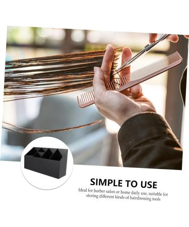 PopetPop 3-Piece Hairdressing Tool Organizer Set - Makeup & Desk Organizer 26.3x14cm - Black - Buy Online on GoSupps.com