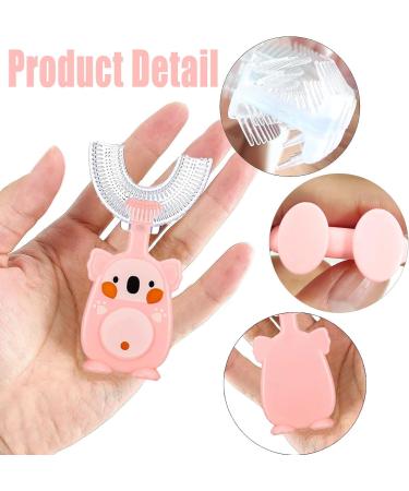 Jootuepo 3-Piece Children's Shaped Toothbrush Set | Soft Brush Heads for 360 Oral Care (Ages 2-6) - International Shipping - Buy Online on GoSupps.com